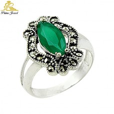 Gümüş Markazit Yüzük